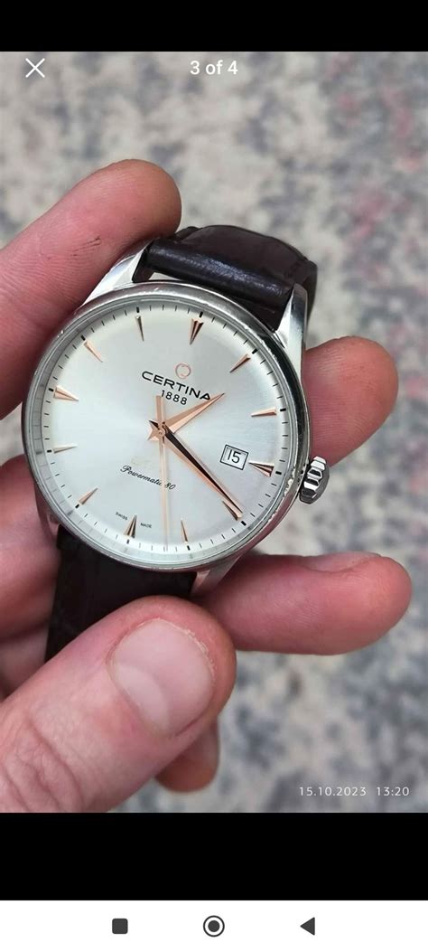 how to spot a fake certina watch|how to identify a fake watch.